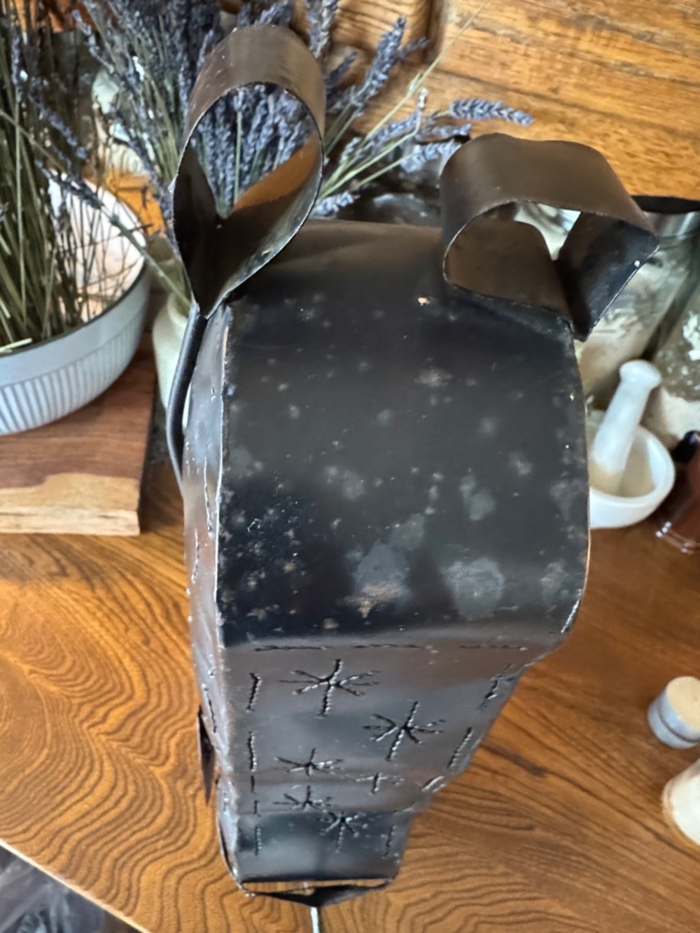 KARL VIDSTRAND Metal Southwest Cowboy Candle Holder Boot Decor w/candles &votive - Picture 11 of 13